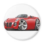 Solstice Red Convertible magnets
