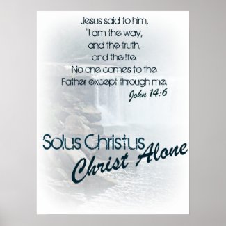 Solus Christus/ Christ Alone print