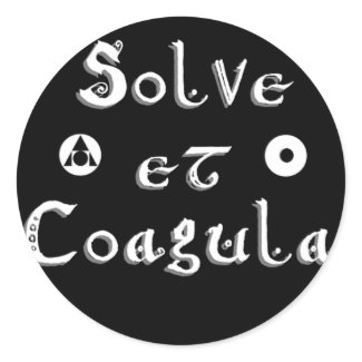 Solve et Coagula ~ Alchemy - Sticker sticker