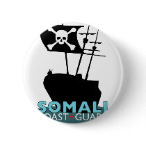 Somali Coast Guard Pinback Button