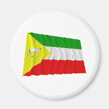 Somali Waving Flag Fridge Magnets