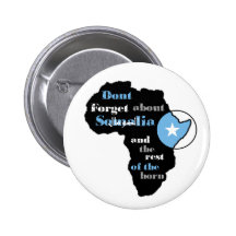 Somalia Aid Button- "Africa Exists" Series