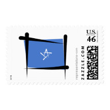 Somalia Brush Flag Postage Stamps