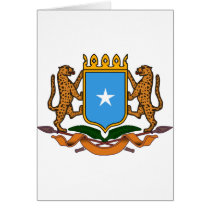 Somalia coat of arms cards