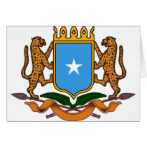 Somalia coat of arms cards