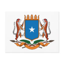 Somalia Coat of Arms Postcard