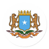 Somalia coat of arms stickers