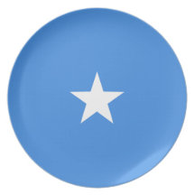 Somalia Fisheye Flag Plate
