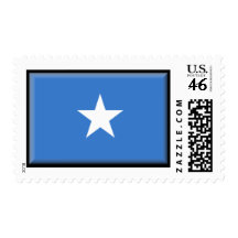 Somalia Flag Postage Stamp