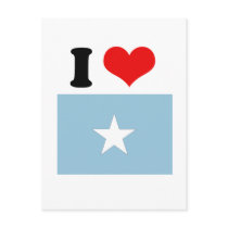 Somalia Flag Post Cards