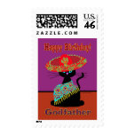 Sombrero Cat Godfather Stamps