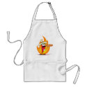 Sombrero Chile Chili Pepper Holds Up Pizza aprons