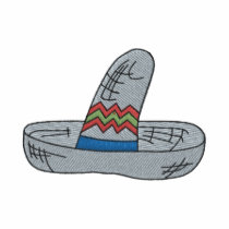 Sombrero embroidered shirts by ZazzleEmbroidery Sombrero embroidered shirts