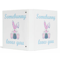 Sombunny Love You (boy) Binder