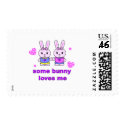 some bunny loves me postage by margaret40 some bunny loves me postage