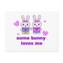 some bunny loves me postcards
