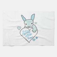 Some Bunny Loves You Hand Towels