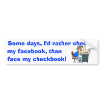 Some days, I'd rather.... bumper stickers