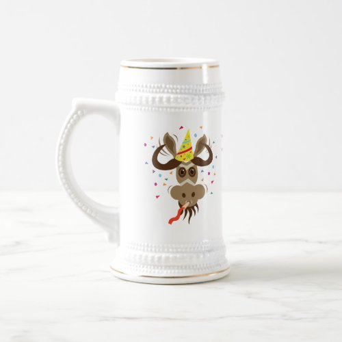 Some Gnu Stuff_Partier Gnu_Happy Gnu Year! mug