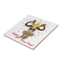 Some Gnu Stuff_Partier Gnu_Happy Gnu Year! tiles