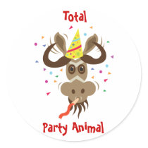 Some Gnu Stuff_Total Party Animal stickers