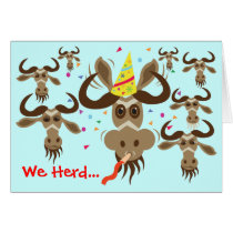 Some Gnu Stuff_We Heard...Your Good Gnus! cards