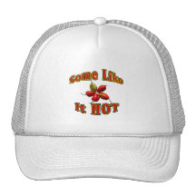 Some Like It Hot Habanero Pepper Star Mesh Hat