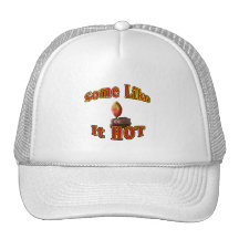 Some Like It Hot Hand Holding Hot Habanero Pepper Hat