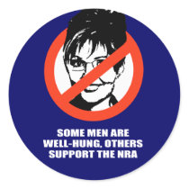 Some men are well-hung, others support the NRA stickers