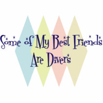 Some of My Best Friends Are Divers photo sculptures by busybees Some of My Best Friends Are Divers photo sculptures