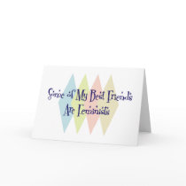 Some of My Best Friends Are Feminists cards by busybees Some of My Best Friends Are Feminists cards
