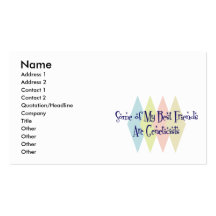 Some of My Best Friends Are Geneticists Business Cards