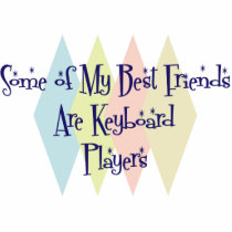 Some of My Best Friends Are Keyboard Players photo sculptures