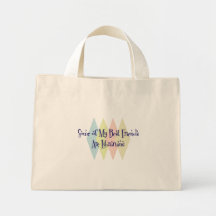 Some of My Best Friends Are Librarians Canvas Bag
