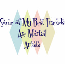 Some of My Best Friends Are Martial Artists photo sculptures