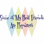 Some of My Best Friends Are Repairers Photo Sculpture
