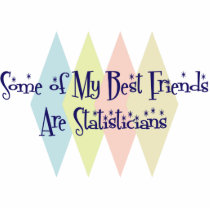 Some of My Best Friends Are Statisticians photo sculptures