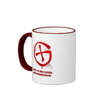 Somebody bleeds mug