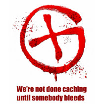 Somebody bleeds t-shirt