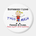 Somebody I Love - Autism (Boy) Refrigerator Magnets