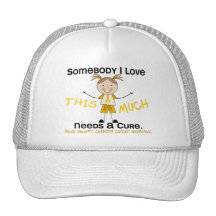 Somebody I Love - Childhood Cancer (Girl) Trucker Hats