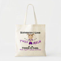 Somebody I Love - Epilepsy (Girl) Tote Bags