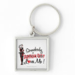 Somebody in AC Loves Me - Harley keychains