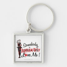 Somebody in AC Loves Me - Harley Keychain