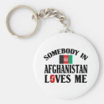 Somebody In Afghanistan Loves Me Key Chains