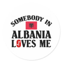 Somebody In Albania stickers by teyes143 Somebody In Albania stickers