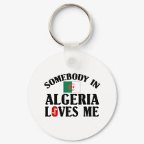 Somebody In Algeria keychains