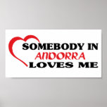Somebody in Andorra Loves Me Posters