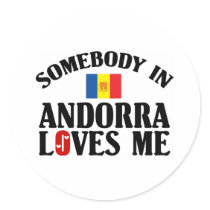 Somebody In Andorra stickers