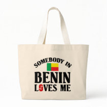 Somebody In Benin Canvas Bag